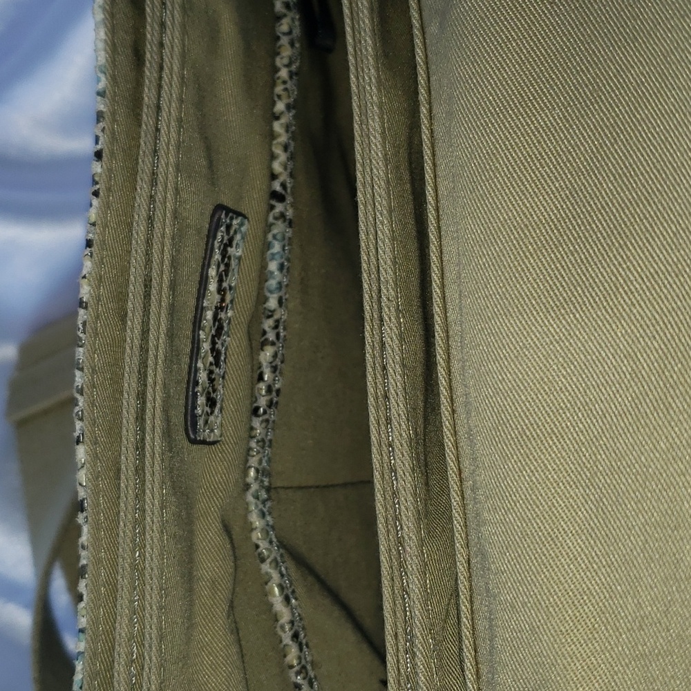 GILI Green Blue Snakeskin Handbag!! - Picture 8 of 15